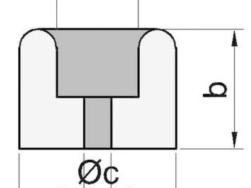Buffers B Schroefbevestiging Type 2
