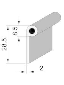rubber-p-profiel-2x20x85