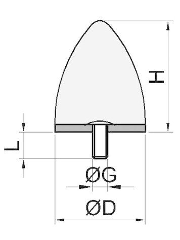 tekening-parabooldempers-type-kp-d